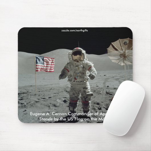 ASTRONAUT DER NASA UND APOLLO MOUSEPAD (Mit Mouse)