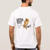 Astronaut der Zukunft T-Shirt (Rückseite)