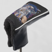 Astronaut design  golf headcover (3/4 Vorderseite)