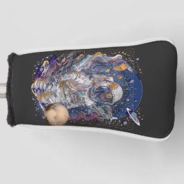Astronaut design golf headcover