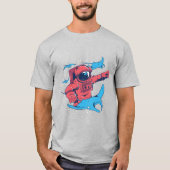 Astronaut Devil Rays T-Shirt (Vorderseite)