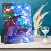 Astronaut Dimensions Plaque Fotoplatte (Seite)