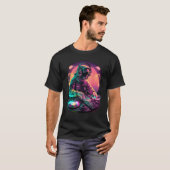 Astronaut DJ, DJing in Space, EDM cool Graphic T-Shirt (Vorne ganz)