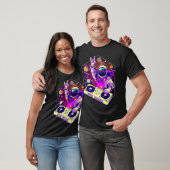 Astronaut DJ Music Psychedelic Psytrance Techno T-Shirt (Unisex)