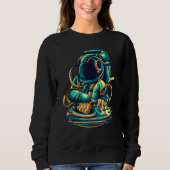 Astronaut DJ Sweatshirt (Vorderseite)