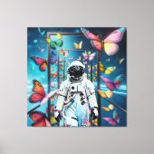 Astronaut Dreamscape Leinwanddruck (Vorderseite)