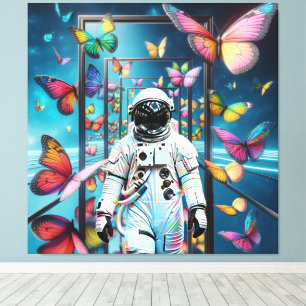 Astronaut Dreamscape Leinwanddruck