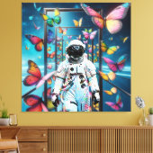 Astronaut Dreamscape Leinwanddruck (Insitu (Wohnzimmer))