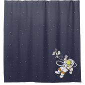 Astronaut Duschvorhang (Vorderseite)