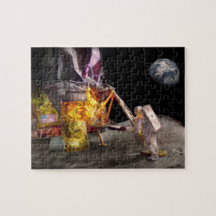 Astronaut - Ein kleiner Schritt Puzzle