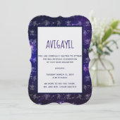 Astronaut Einladung (Stehend Vorderseite)