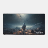 Astronaut entdecken Planets Space Travel Galaxy Schreibtischunterlage (Vorderseite)