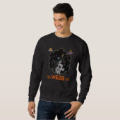 Astronaut Erster Deep-Field-Image Webb-Weltraumtel Sweatshirt (Vorne ganz)