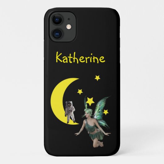 Astronaut Fairy Iphone Case (Rückseite)