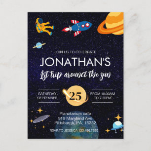 Astronaut feiert ersten Geburtstag im Weltraum mit Postkarte