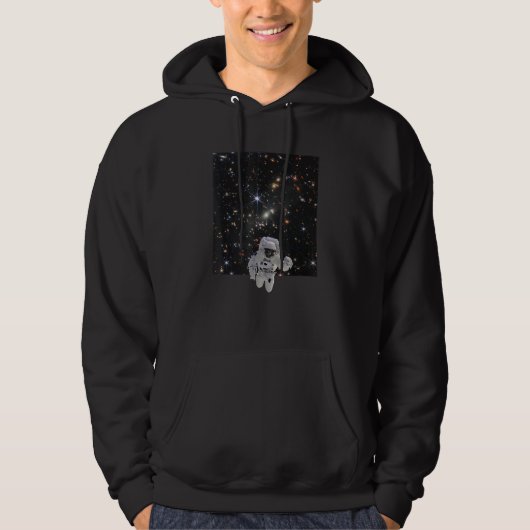Astronaut First Deep Field Image Webb Space Telesc Hoodie (Vorderseite)
