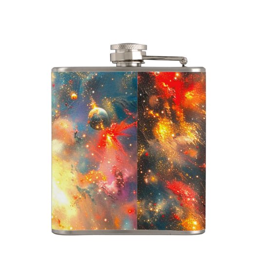 Astronaut Flachmann (Rückseite)