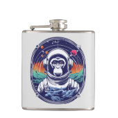 Astronaut Flachmann (Vorderseite)