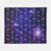 Astronaut Fleecedecke (Vorderseite (Horizontal))