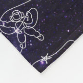 Astronaut Fleecedecke (Ecke)