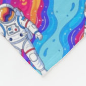 Astronaut Fleecedecke (Ecke)