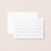 Astronaut Folienkarte (Vorderseite mit Umschlag)