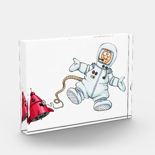 Astronaut Fotoblock (Links)