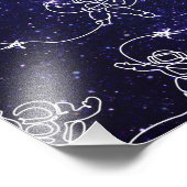 Astronaut Fotodruck (Ecke)