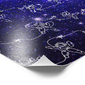 Astronaut Fotodruck (Ecke)