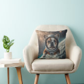 Astronaut French Bulldog Space Nursery Kissen (Stuhl )