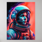 Astronaut fünf poster (Vorne)