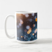 Astronaut Galaxie Bokeh Kaffeetasse (Links)