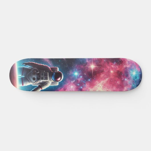 Astronaut Galaxy Skateboard Deck (Horizontal)