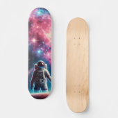 Astronaut Galaxy Skateboard Deck (Vorderseite)