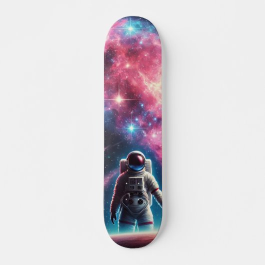 Astronaut Galaxy Skateboard Deck (Vorne)