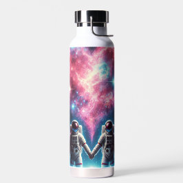 Astronaut Galaxy Wasserflasche Trinkflasche