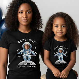 Astronaut Geburtstagsfeier 1. Umlauf um die Sonne T-Shirt