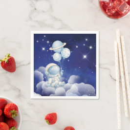 Astronaut Geburtstagsparty Serviette