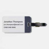 Astronaut Gepäckanhänger (Rückseite horizontal)