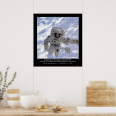 Astronaut Gernhardt-STS-69 Shuttle Mission NASA Poster (Küche)