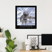 Astronaut Gernhardt-STS-69 Shuttle Mission NASA Poster (Heimbüro)
