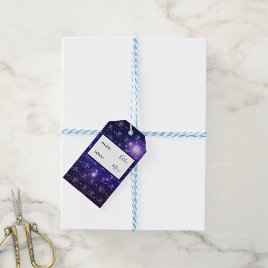 Astronaut Geschenkanhänger (Mit Garn)