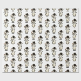 Astronaut Geschenkpapier