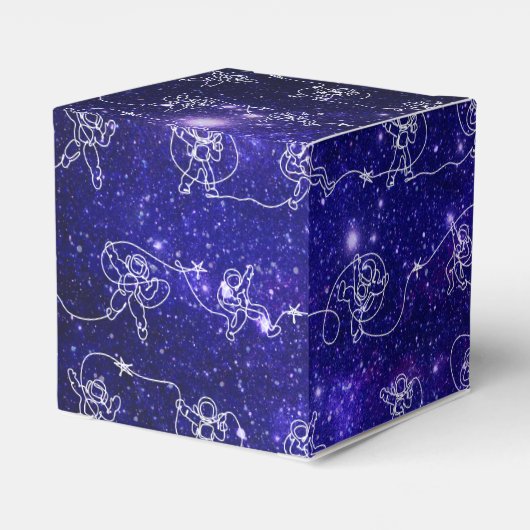 Astronaut Geschenkschachtel (Rückseite)