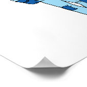 Astronaut-Girl 2 Poster (Ecke)