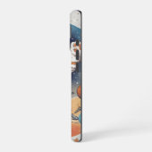 ✨ Astronaut Girl Hoodie iPhone 16 Hülle (Linke Seite)