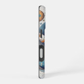 ✨ Astronaut Girl Hoodie iPhone 16 Hülle (Rechte Seite)