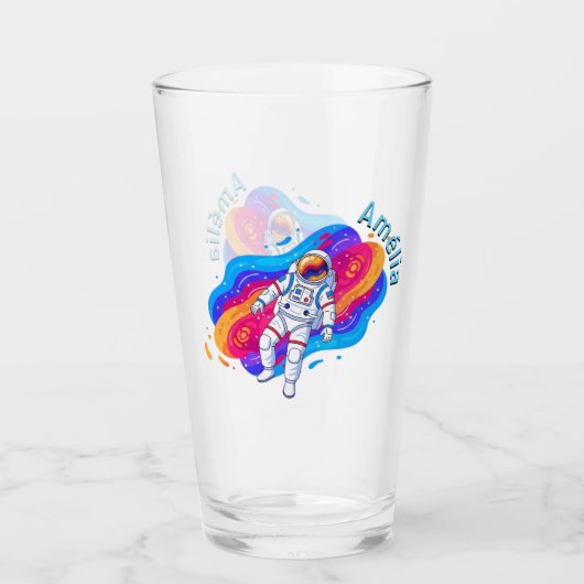 Astronaut Glas (Vorderseite)