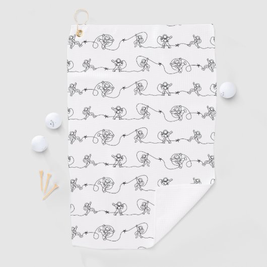 Astronaut Golf Handtuch (Insitu)