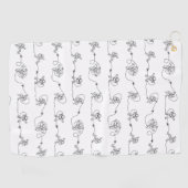 Astronaut Golf Handtuch (Horizontal)